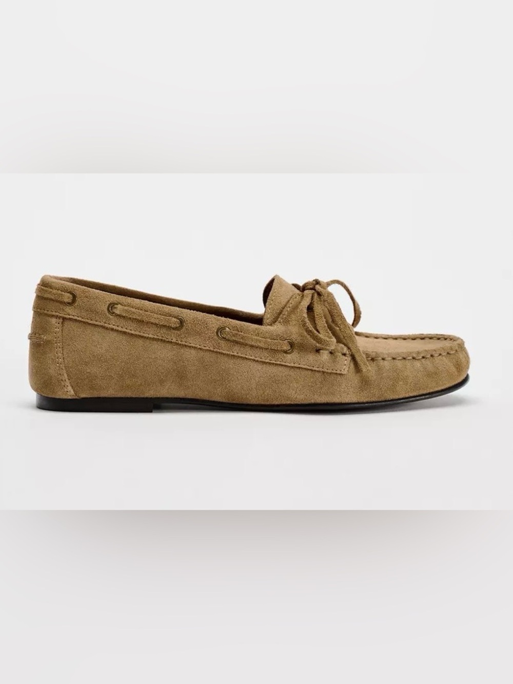Zara Suede Loafers